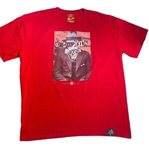 Muerte Hustle Daily Champions Red T-Shirt 3XL Capone Gangster Mob Hip Hop Street